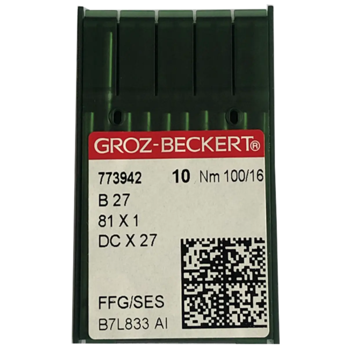 Quality Groz-Beckert industrial sewing needles 1738A, 16x231, DBx1, 16x257 Size 100
