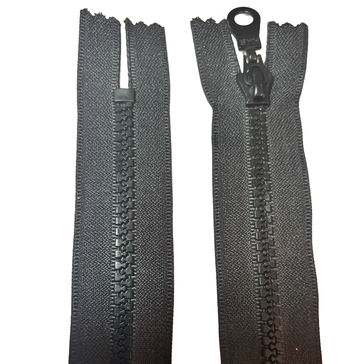 Chunky Closed End Zip 7" (18cm) With Self Colour Pull Pins & Needles