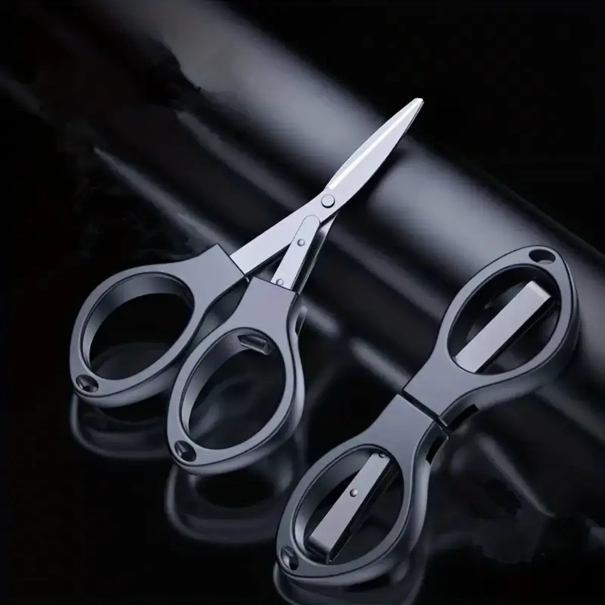 Compact Folding Scissors – Light, Travel Friendly, Sharp & Stylish, Pocket Size Pins & Needles