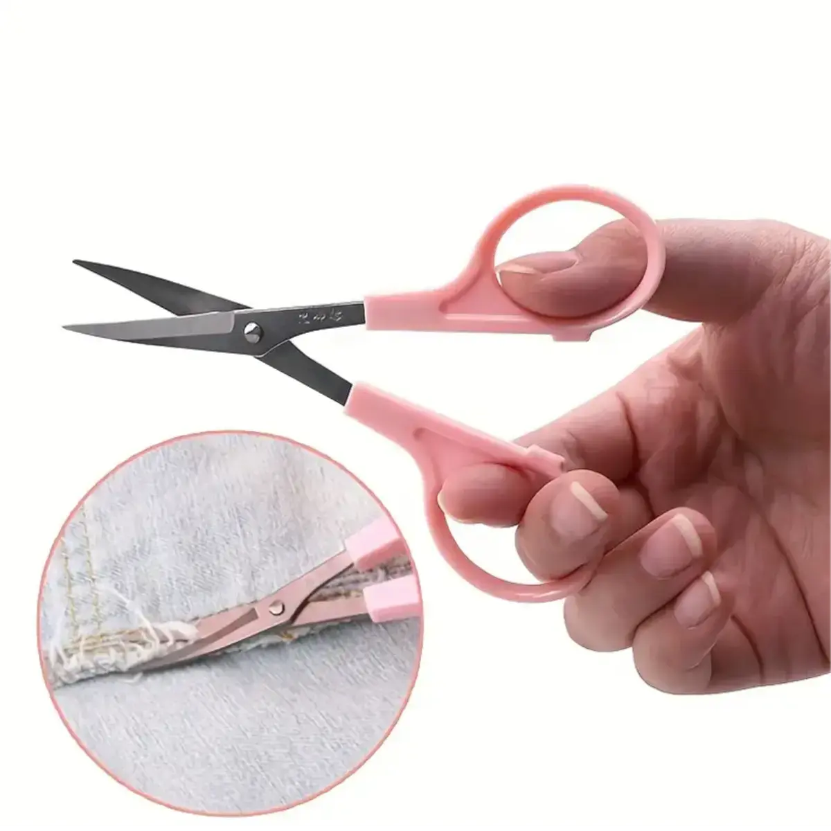 Super Sharp Comfortable Handle Curved Mouth Embroidery Scissor 12cm Pins & Needles