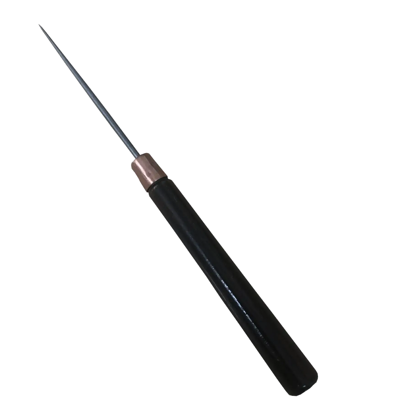 Clickers Awl with Dark Wood Handles for Leatherwork, Sewing & Crafting 3 Different Styles Pins & Needles