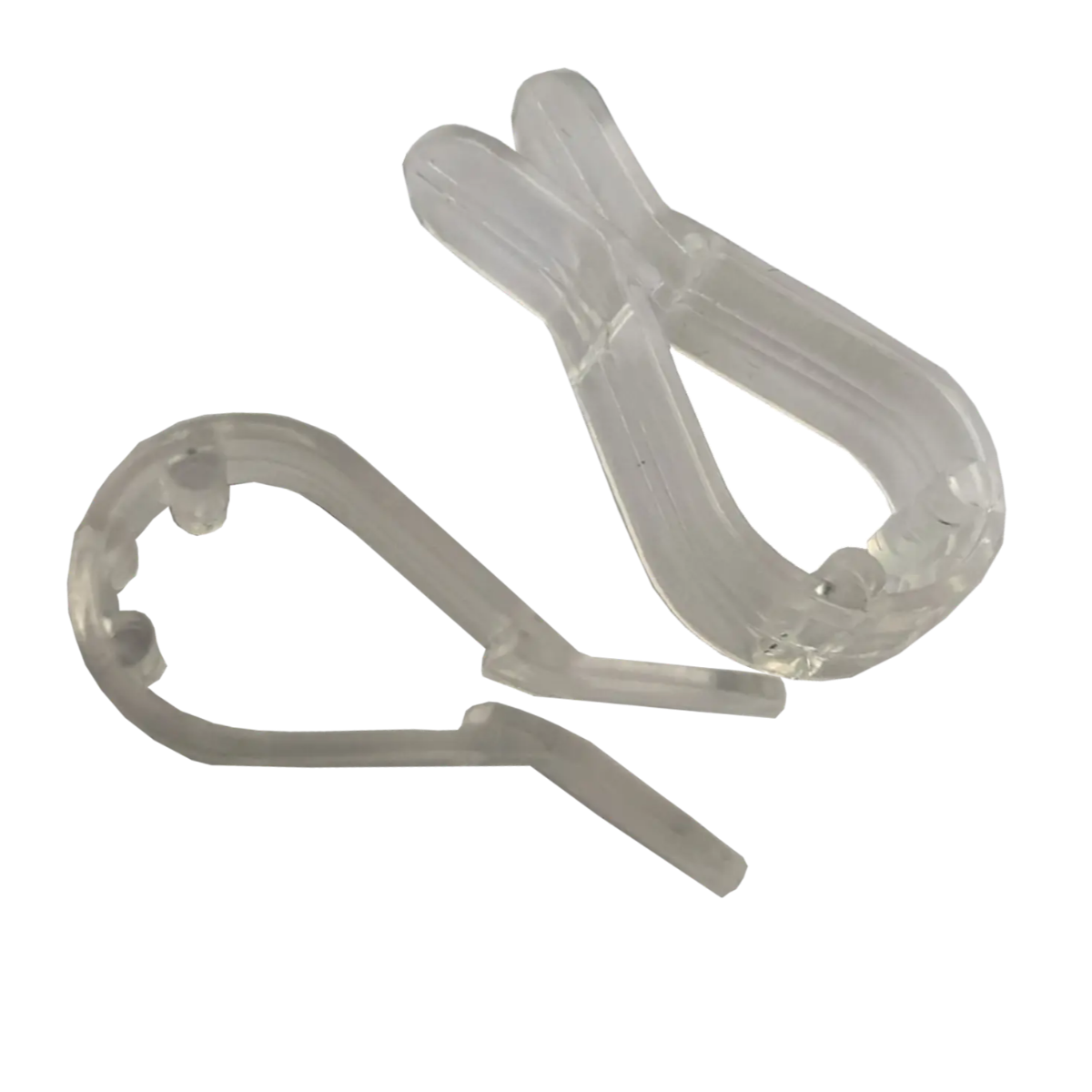 Transparent Jumbo Hanger Clips – 38mm Garment Grippers for Trousers, Skirts, and Accessories Pins & Needles Leicester