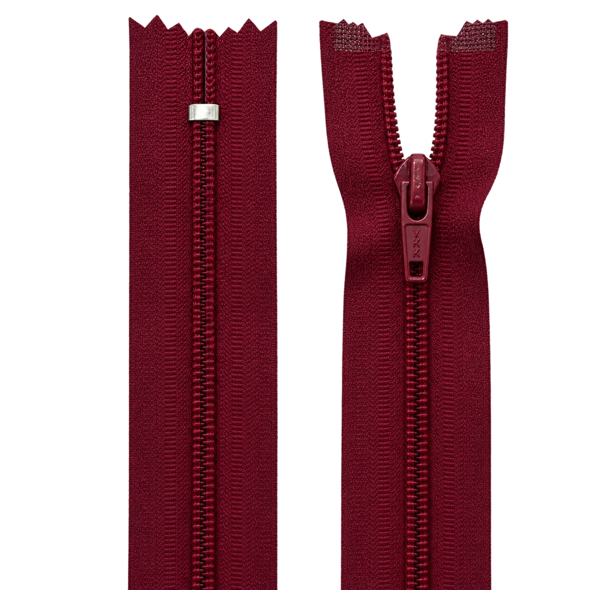 Nylon Dress & Skirt Closed End Zip 20" (51) With Self Colour Metal Slider