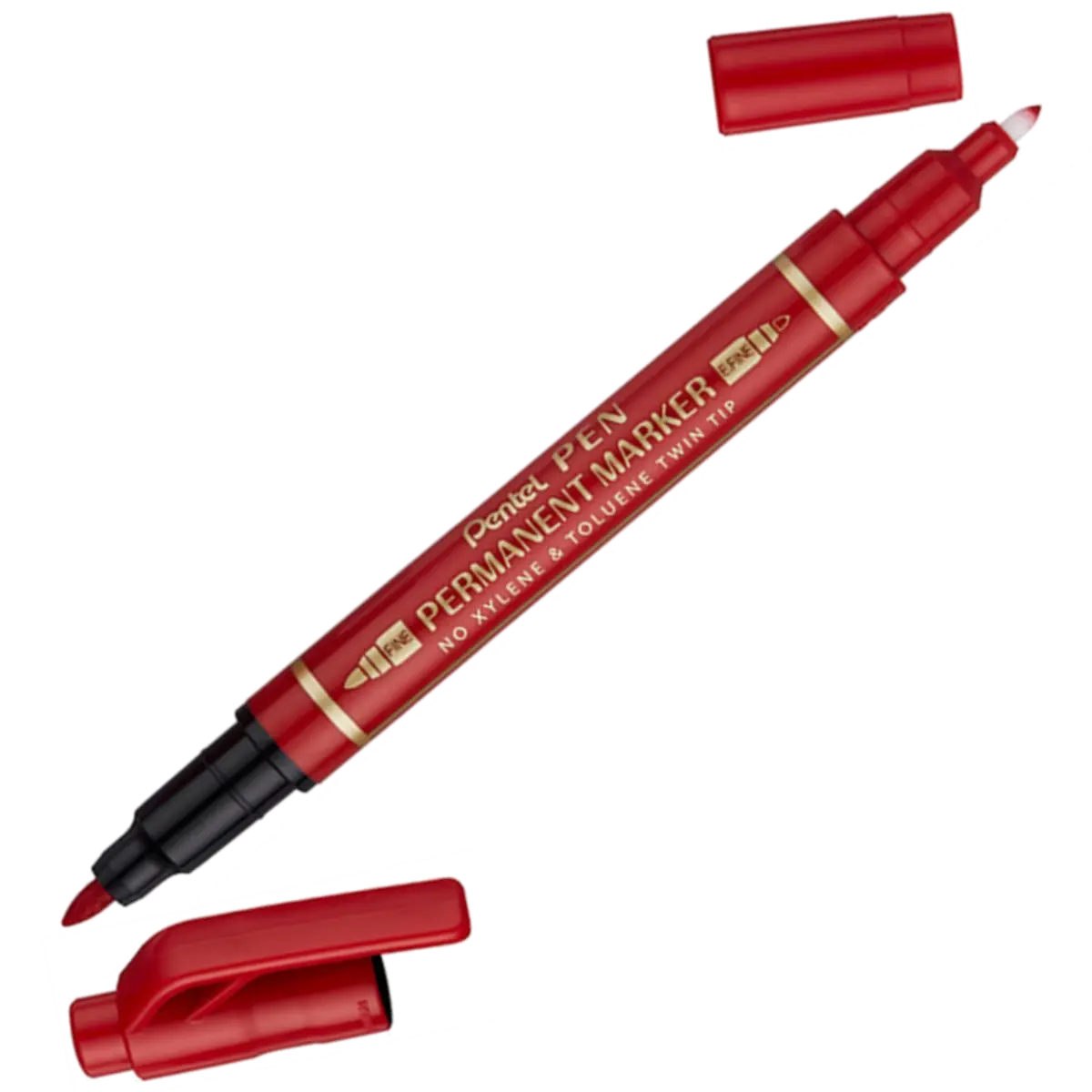 Pentel Twin-Tipped Permanent Marker N75W Pins & Needles