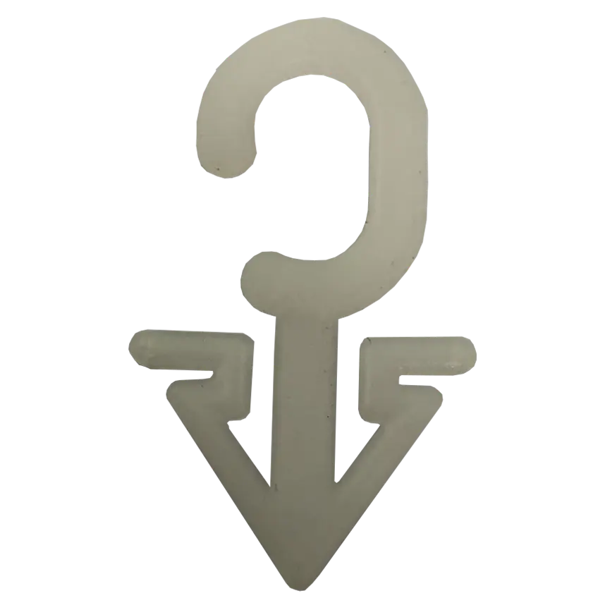 Plastic V-Shaped Sock Hook Hangers For Socks, Stockings, Underwear, Towels, Retail Display. Pins and Needles