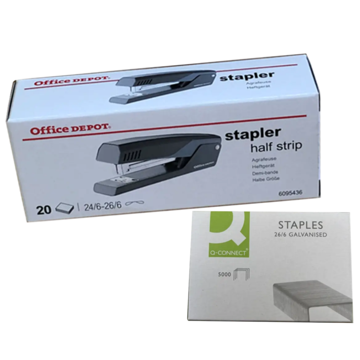 Stapler Half Strip Gunmetal By Office Depot And Staples Pins & Needles