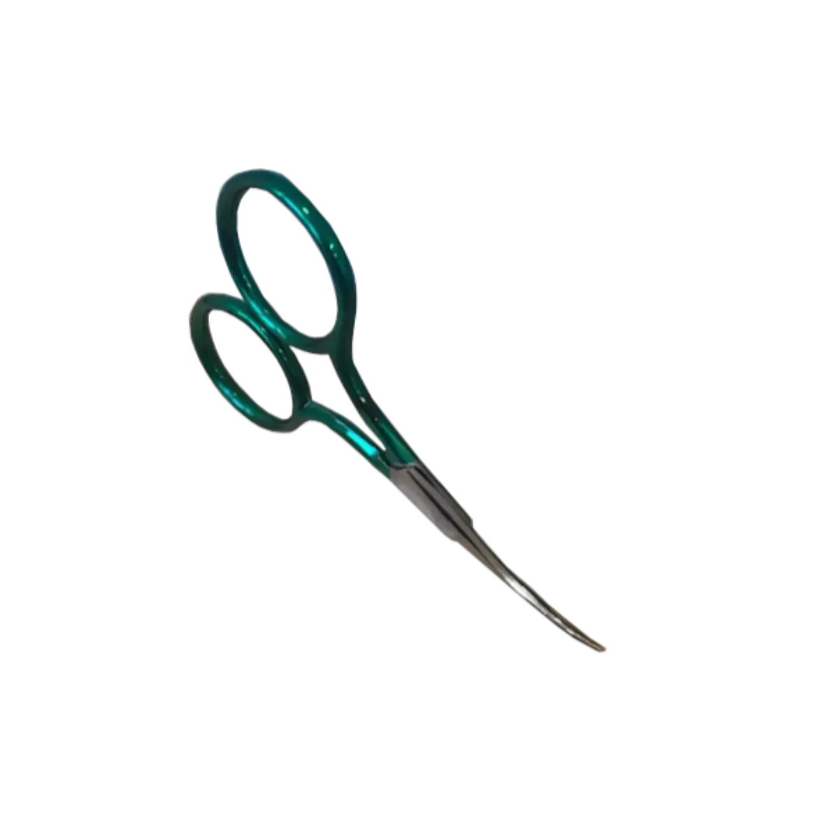 Fine Point Wide Bow Curved Embroidery Craft Scissors By Spectrim