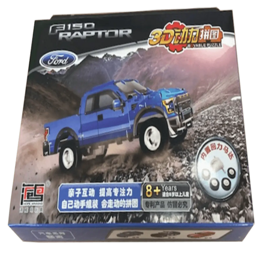 Car Jigsaw Puzzles in 3D Ford F150 Raptor