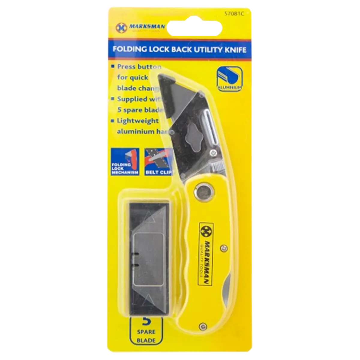 Quick Release Folding Lock Utility Knife | Stanley Blades | Packaging, Boxes, Craft, DIY