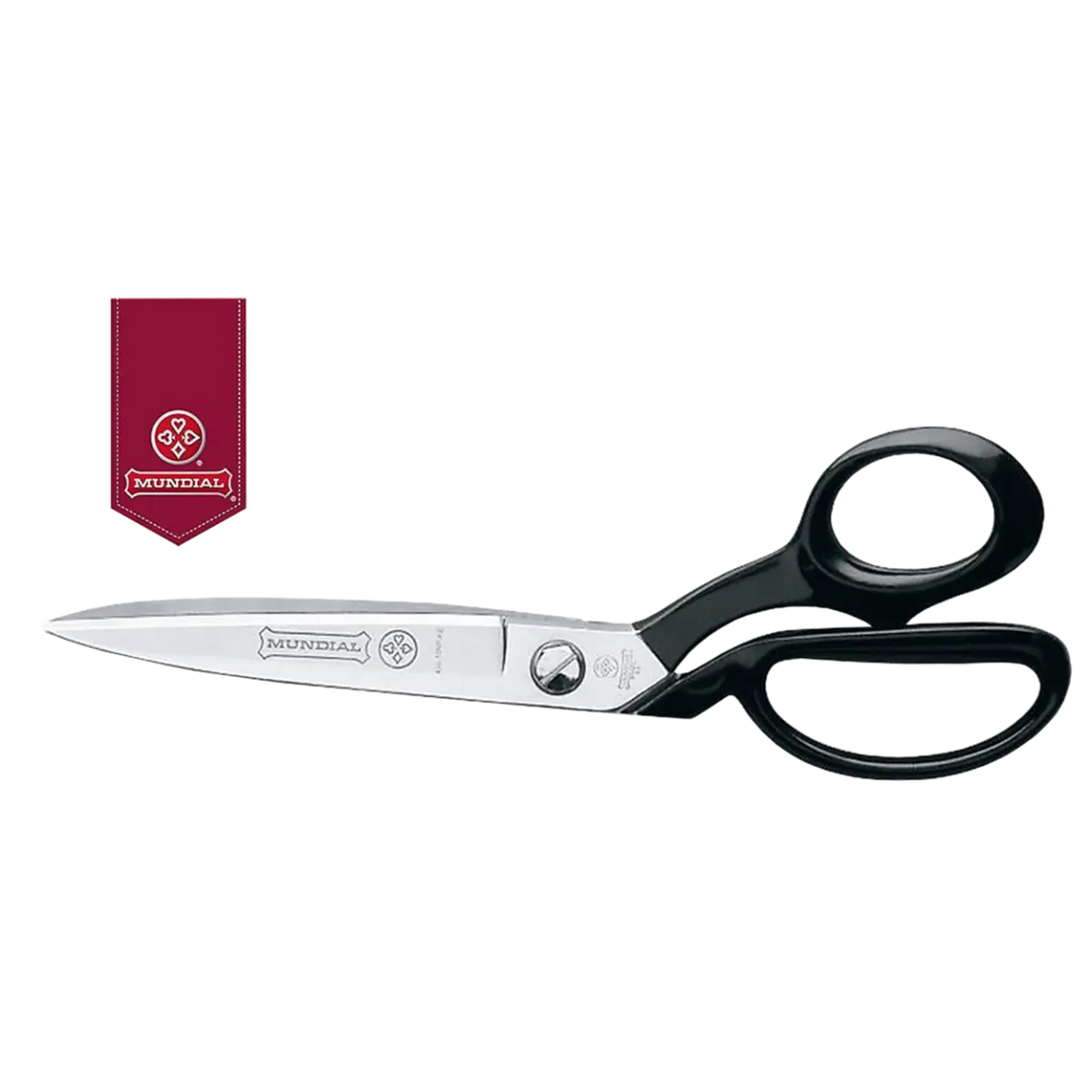 Mundial 498PKE Double Pointed Hot Forged Nickel Plated Tailors Shears