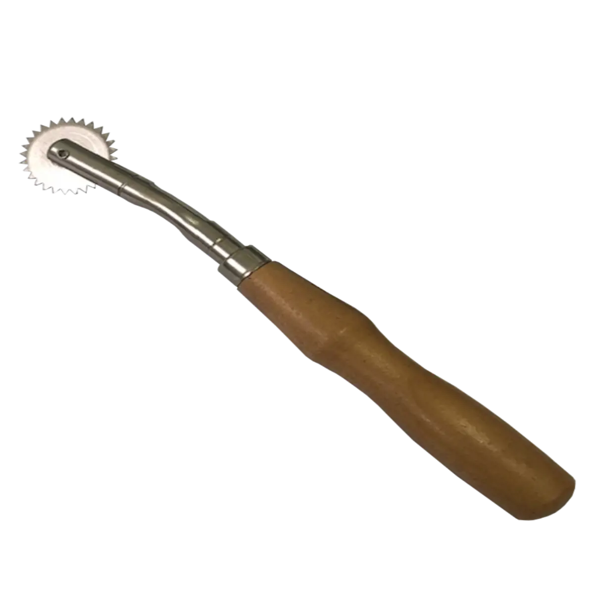 Tracing Wheel Wooden Handle with Pressure Plate - Pattern Makers, Designers, Tailors