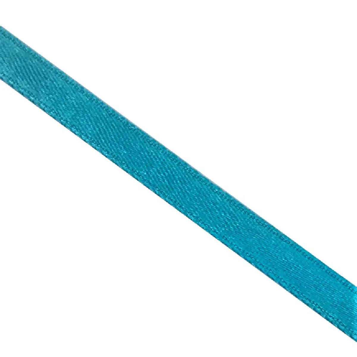 Turquoise 6mm Double Sided Satin Ribbon