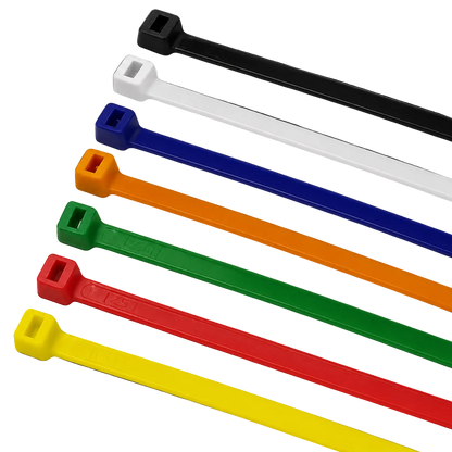 Versatile Multi-Colour Cable Ties 100mm – 70 Pack Nylon Cable Fasteners for Cables & Wires Pins & Needles Leicester