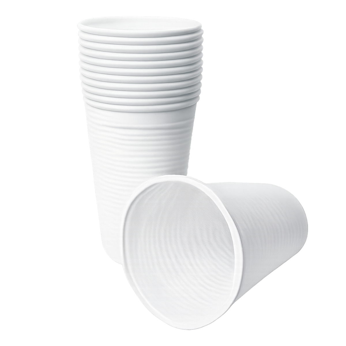 Plastic Cups 7oz – Disposable, Recyclable & BPA-Free - Office, Events, General Use Pins & Needles