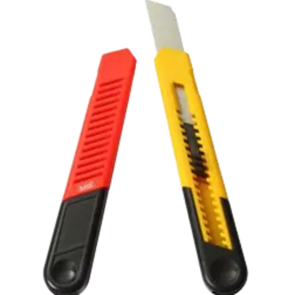 9mm Snap-Off Utility Knife – Self-Locking Precision Cutter Craft, Decorating Pins and Needles