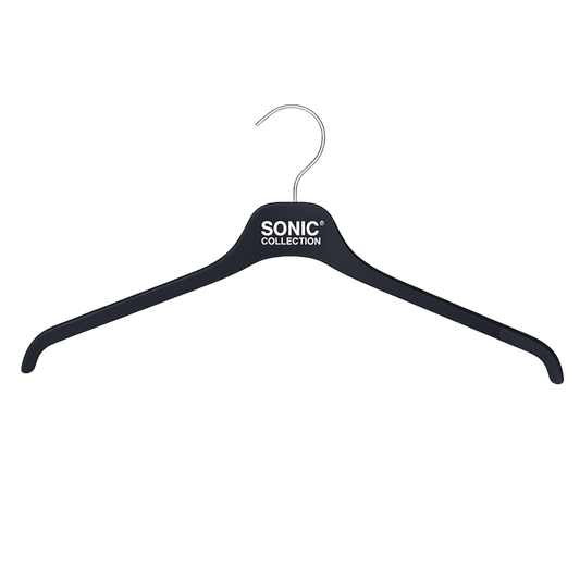 Deluxe Plastic Hangers –  "Sonic Collection" Durable, Space-Saving Wardrobe Solution - AH43 Pins and Needles