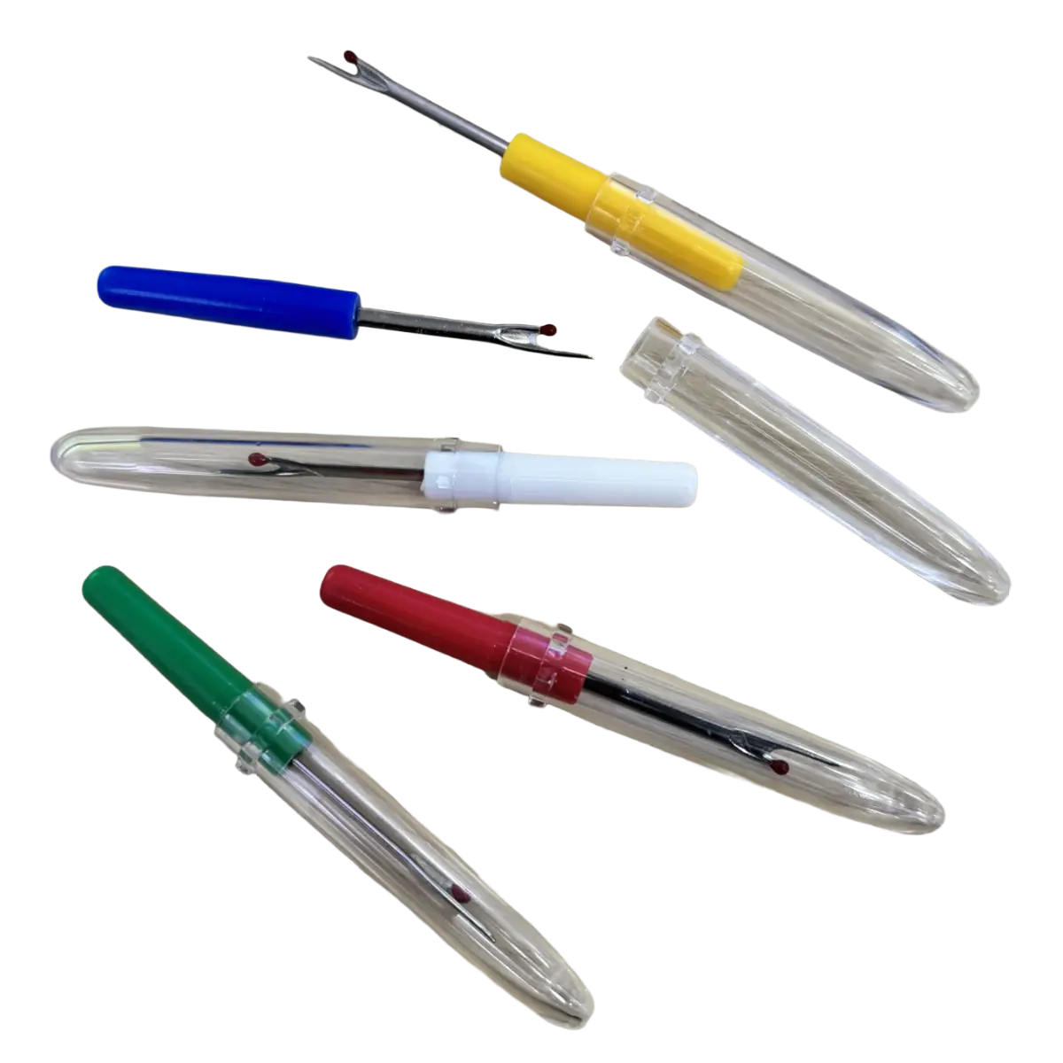 Seam Ripper Stitch Unpicker Tool – Precision Sewing Remover 3 Sizes Pins and Needles