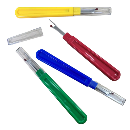 Seam Ripper Stitch Unpicker Tool – Precision Sewing Remover 3 Sizes Pins and Needles