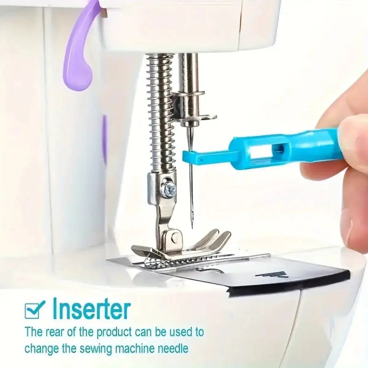 Pin Threader Automatic Needle Threader And Needle Inserter Tool For Sewing – Pins ...