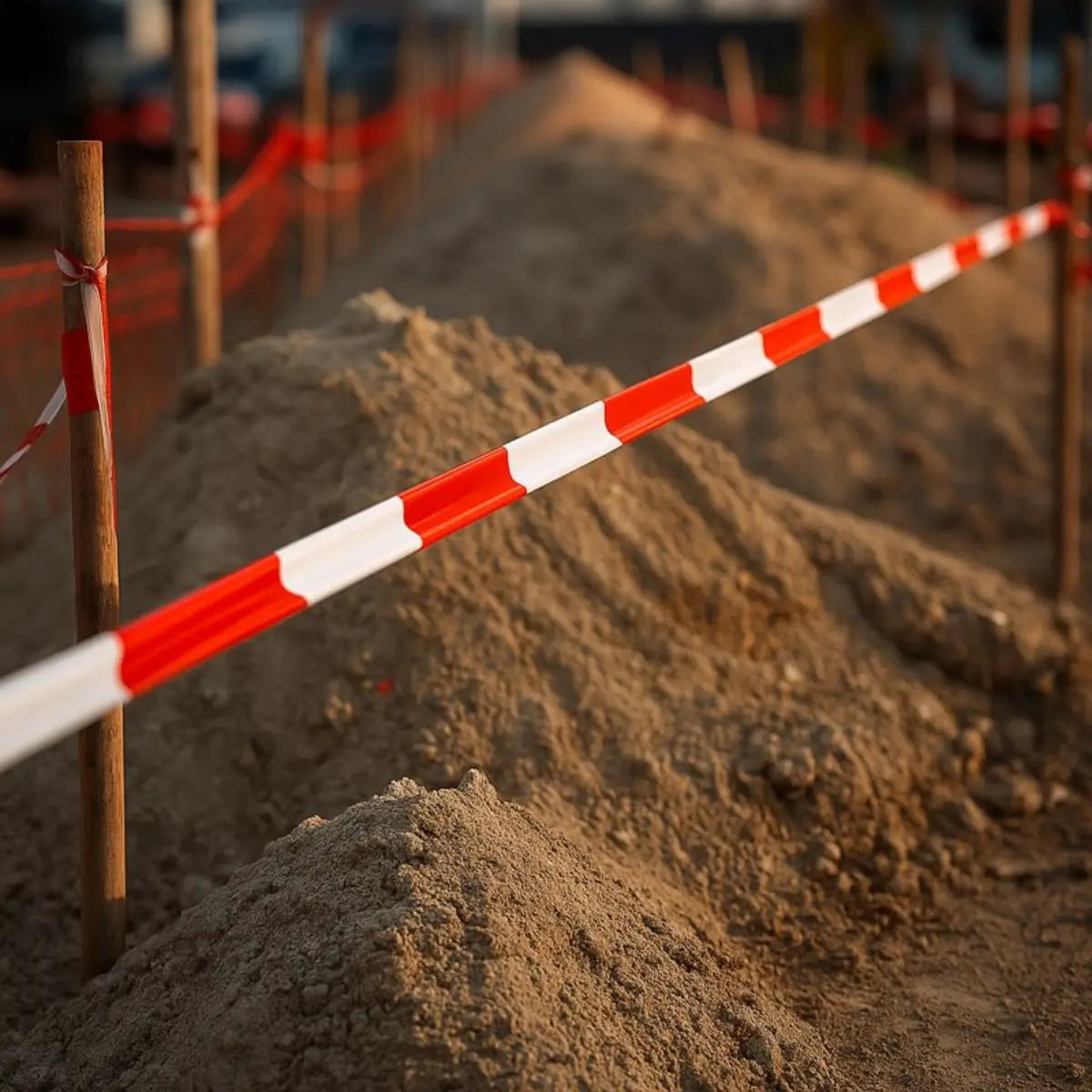 High Visibility Safety & Hazard Warning Barrier Tape Durable Non-Adhesive Safety Tape For Sites & Events Pins & Needles