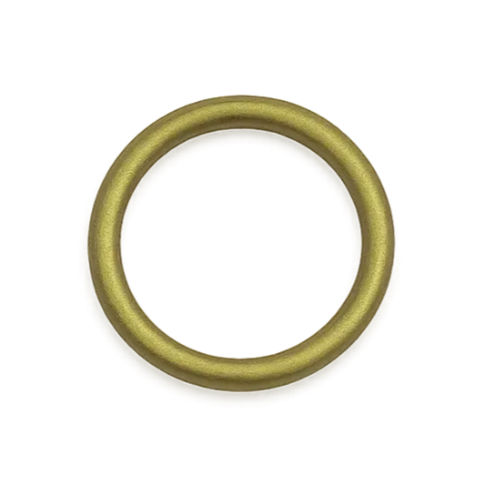 Multi-Purpose Brassed O-Rings Buckle, for Craft Belt Purse Handbag Bag Making Hardware Pins & Needles