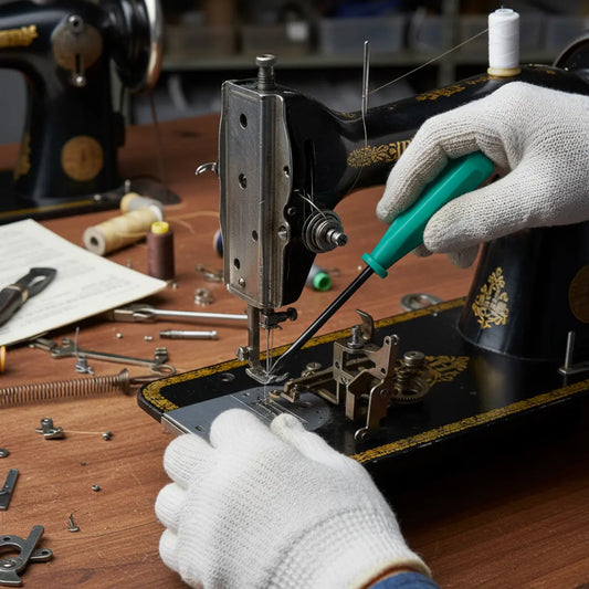  Brother Precision Needle Screwdriver - 105mm (4") Green Sewing Machine Tool Pins & Needles