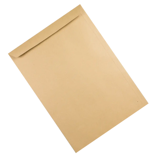 C4 Brown Envelopes – Heavyweight Manilla Envelopes for A4 Documents (115gsm, Pack of 250) Pins & Needles