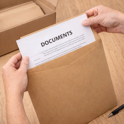 C4 Brown Envelopes – Heavyweight Manilla Envelopes for A4 Documents Pack of 250 Pins & Needles