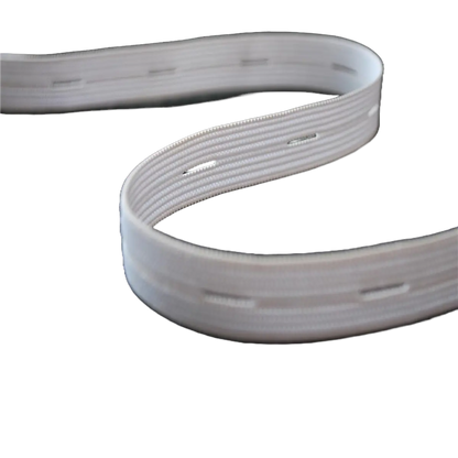 Buttonhole Elastic for Adjustable Waistbands – Sewing Elastic 19mm and 25mm
