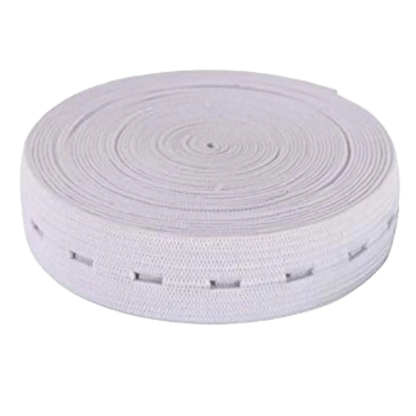 Buttonhole Elastic for Adjustable Waistbands – Sewing Elastic 19mm and 25mm
