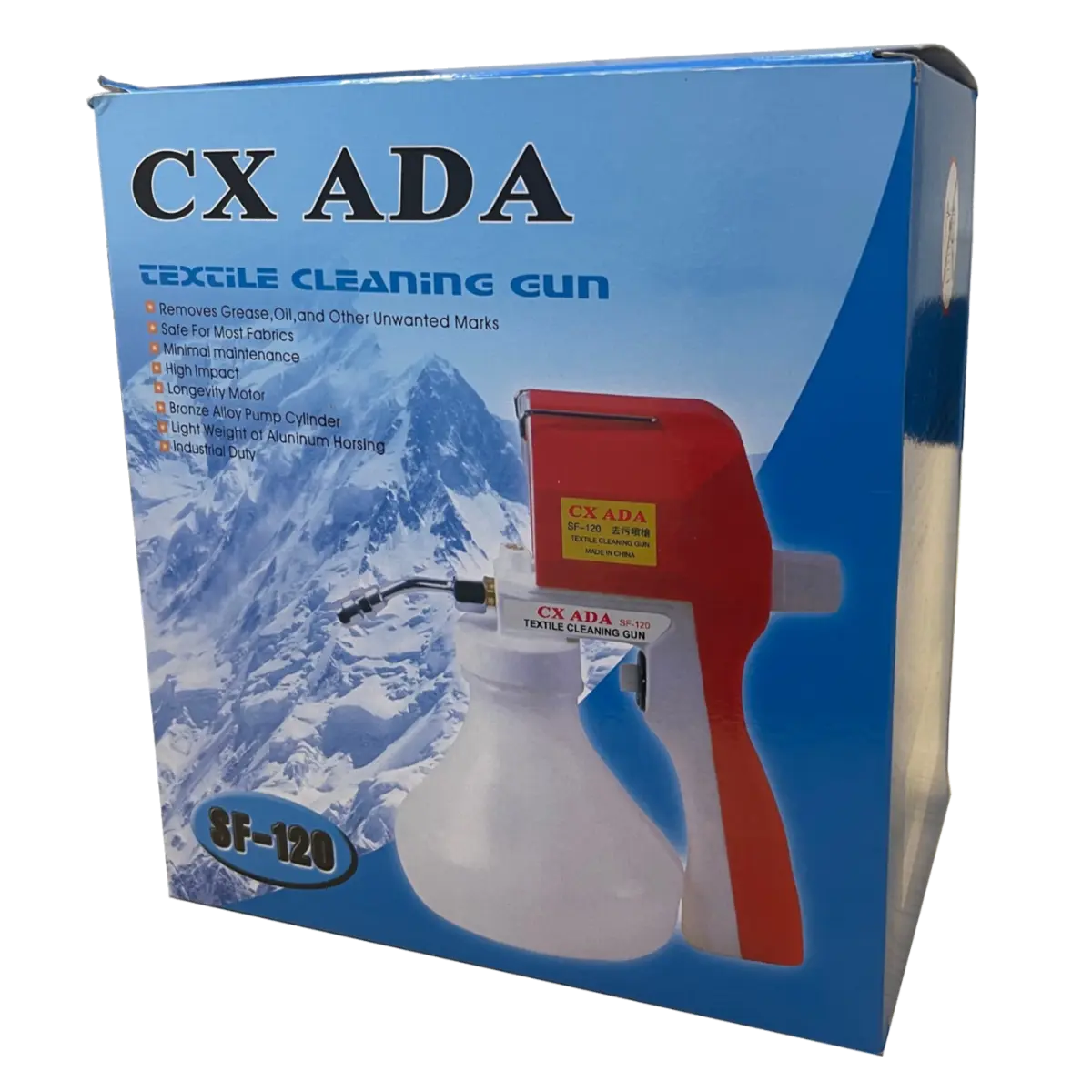 CX ADA Textile Cleaning Gun SF-120 Pins and Needles