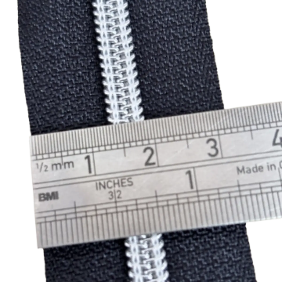Continuous Zip No.5 Nylon - Cut To Size for Sewing, Bags & Crafts Pins & Needles