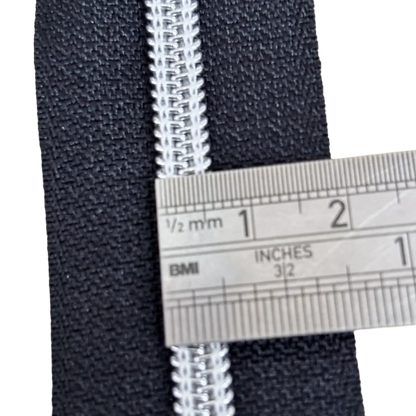 Continuous Zip No.5 Nylon - Cut To Size for Sewing, Bags & Crafts Pins & Needles