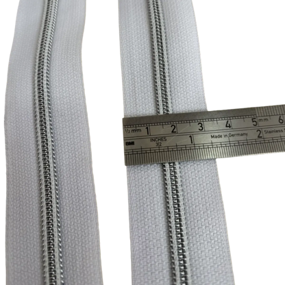 Continuous Zip No.5 Nylon - Cut To Size for Sewing, Bags & Crafts Pins & Needles