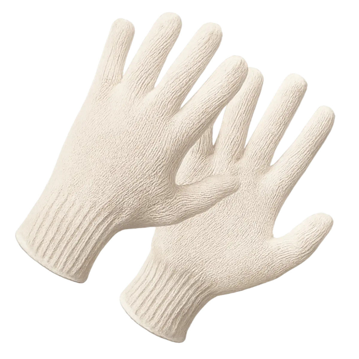 Pair General Purpose Cotton Gloves Ideal For Light-Duty Handling Tasks Pins and Needles