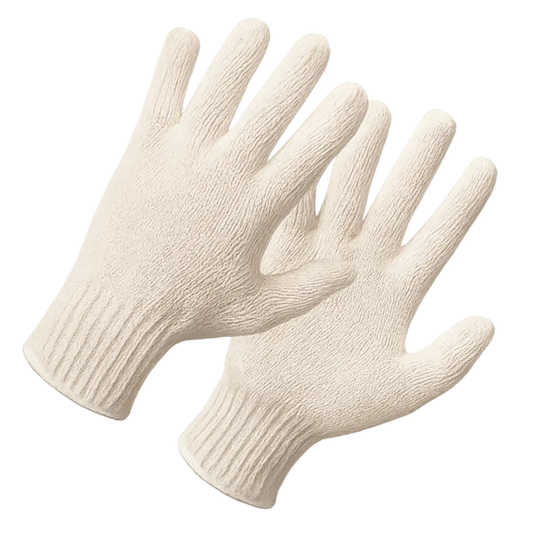 Pair General Purpose Cotton Gloves Ideal For Light-Duty Handling Tasks Pins and Needles