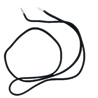 Premium Drawstring Cord – 140cm (55") 6mm Polyester Rope Sweatshirts, Hoodies, Joggers - Black and White Pins & Needles