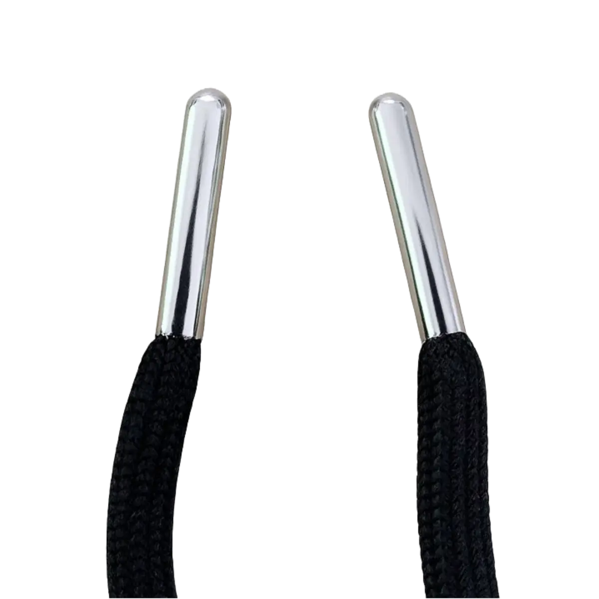 Premium Drawstring Cord – 140cm (55") 6mm Polyester Rope Sweatshirts, Hoodies, Joggers - Black and White Pins & Needles