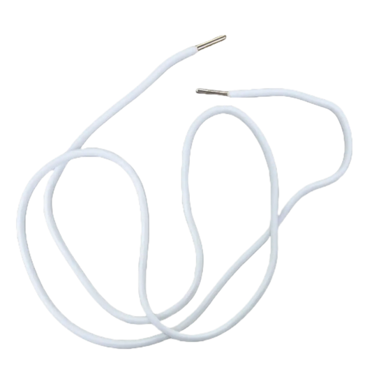 Premium Drawstring Cord – 140cm (55") 6mm Polyester Rope Sweatshirts, Hoodies, Joggers - Black and White Pins & Needles
