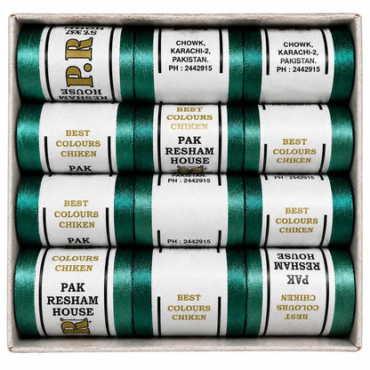 Machine Embroidery Threads - Box Of 12 Reels ** BUY 2 GET 1 FREE !!! Pins & Needles