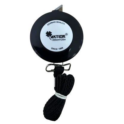 Retractable Extra Long Tape Measure 300cm (120") – Sewing, Quilting, Design, Tailoring Pins and Needles