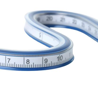 Flexi Curve Ruler – Flexible Tool Drafting, Design and Craft Pins and Needles