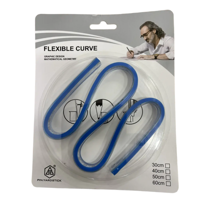 Flexi Curve Ruler – Flexible Tool Drafting, Design and Craft Pins and Needles