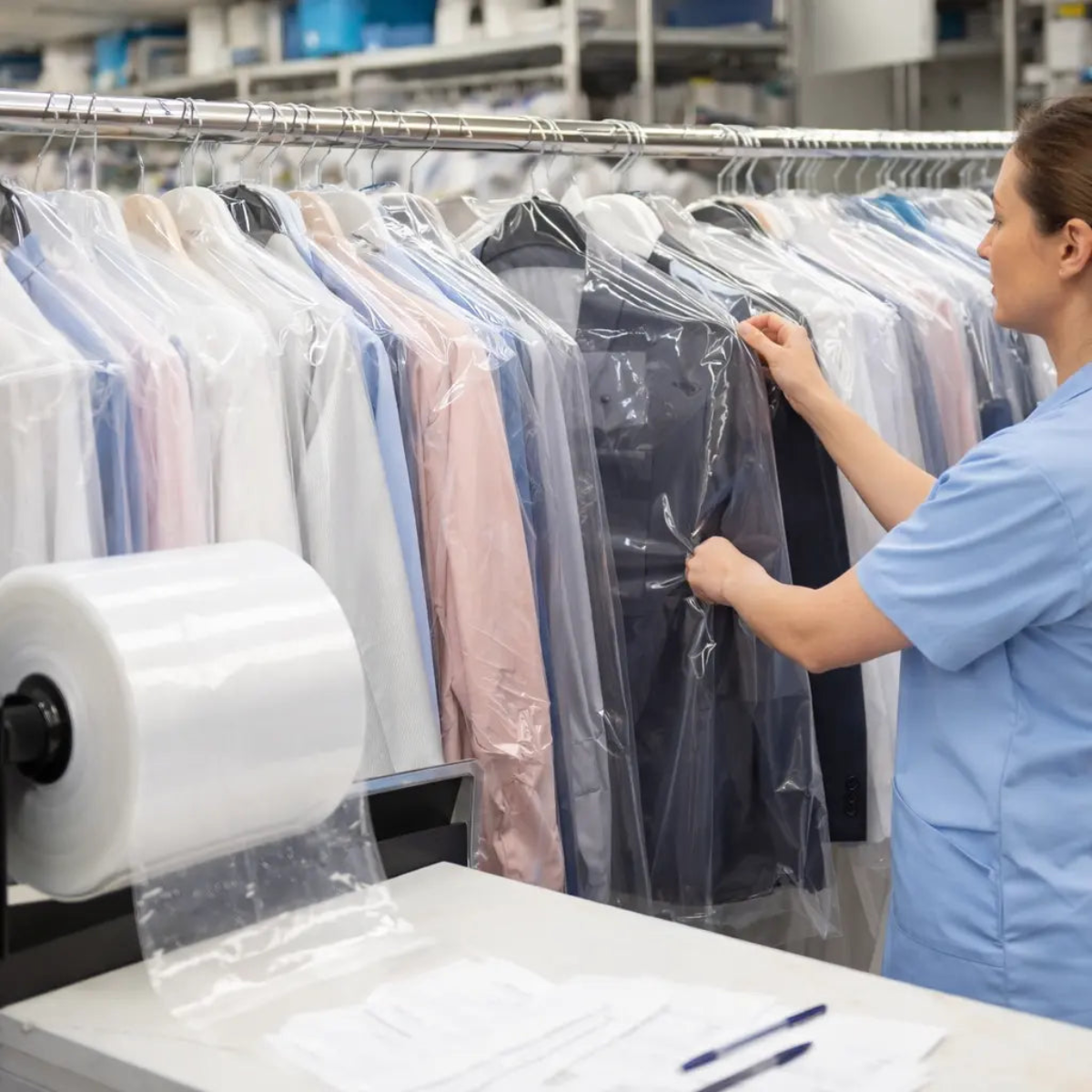 Garment Cover Rolls - Bags On A Roll For Professional and Personal Use Pins & Needles