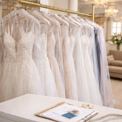 Garment Cover Rolls - Bags On A Roll For Professional and Personal Use Pins & Needles