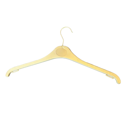 Non-Slip Gold Clothes Hanger 42.5cm – Durable Jumper, Coats, Shirts, Dresses Pins and Needles
