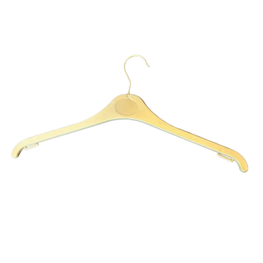 Non-Slip Gold Clothes Hanger 42.5cm – Durable Jumper, Coats, Shirts, Dresses Pins and Needles