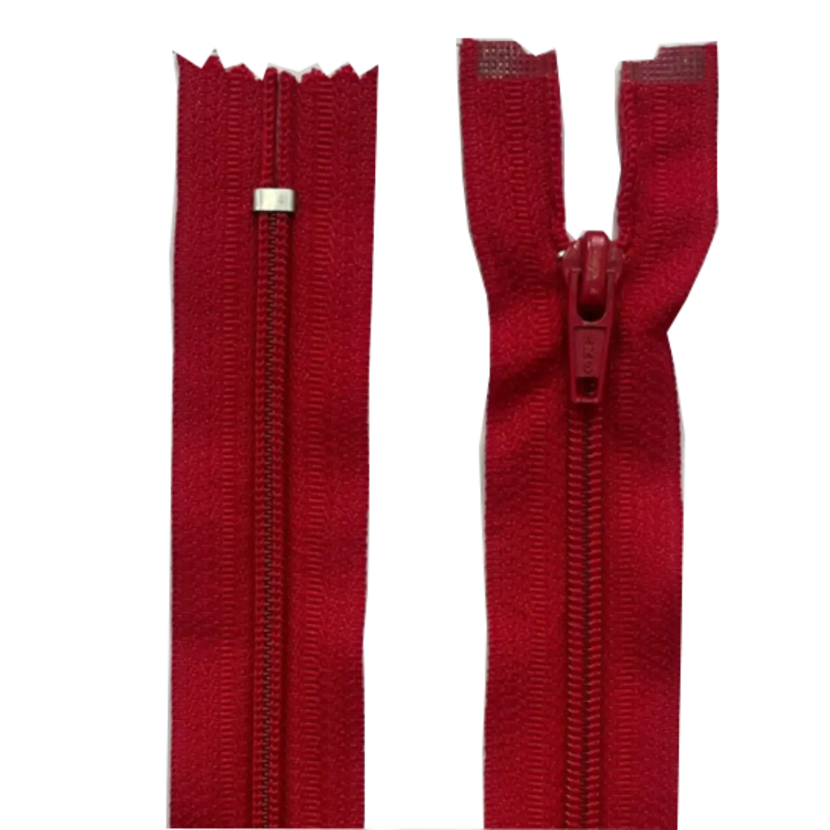 Nylon Closed-End Dress & Skirt Zip 13" (33cm) With Self Colour Metal Zipper
