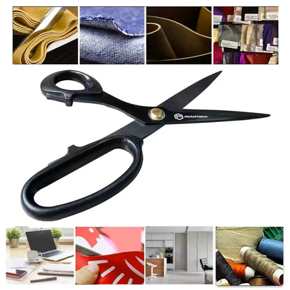 Left Handed Scissors – 8.5" Titanium Ergonomic Fabric & Tailoring Scissors By Jin Craftsman® Pins & Needles