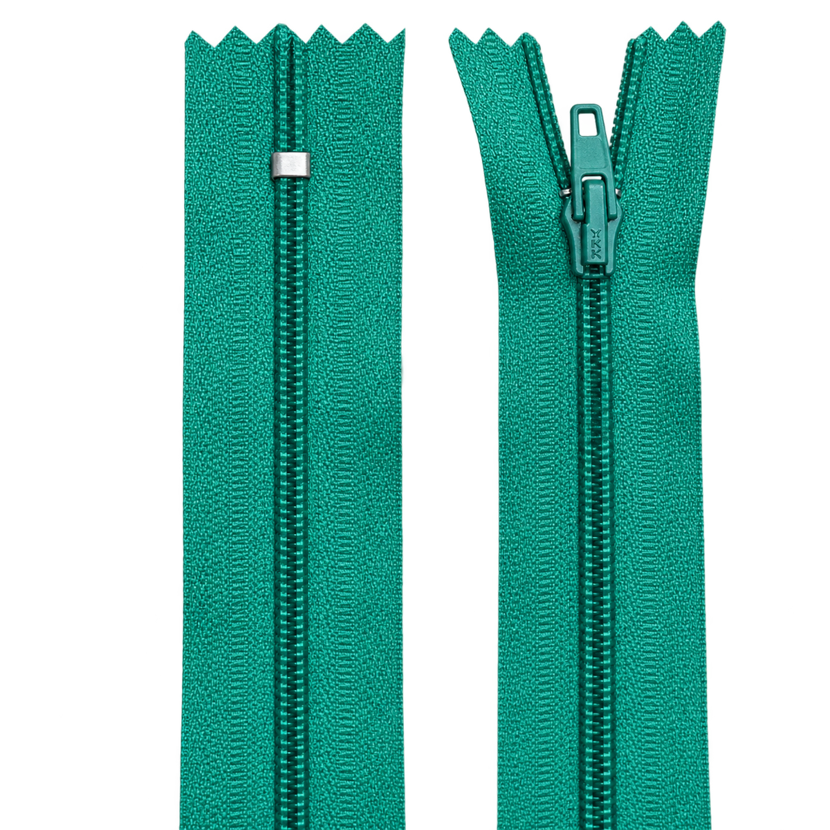 Nylon Dress & Skirt Closed End Zip 16" (40cm) With Self Colour Metal Slider